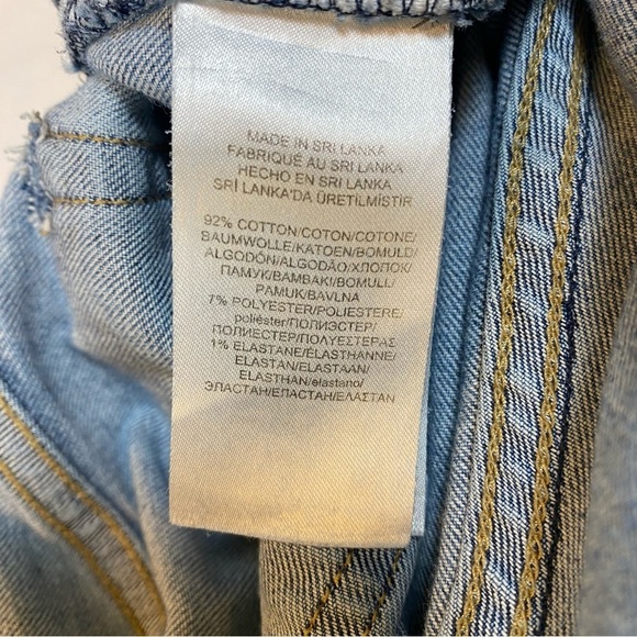Lauren Ralph Lauren Women's Size 10 Blue Jeans Mid Rise Straight Leg Tapered - Picture 10 of 15